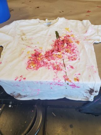 Cake on Shirt