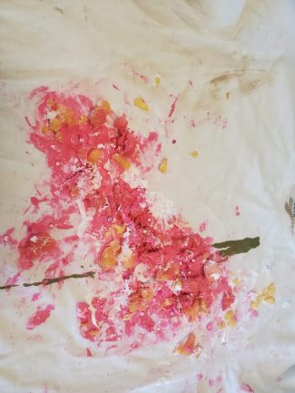 Cake on Shirt (Detail)