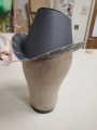 Hard Frame Buckram Hat