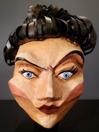 Papier Mache Mask (Front)