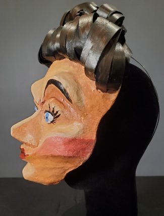 Papier Mache Mask (Profile)