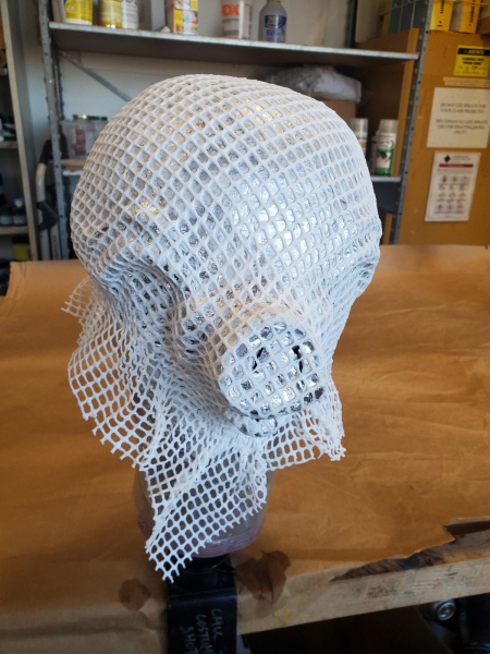 Thermoformable Plastic Sculpt over Clay