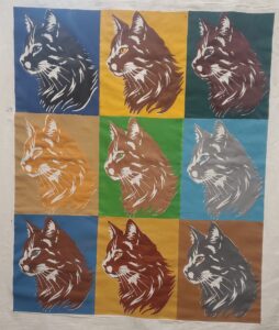 Screen Printing - Cats